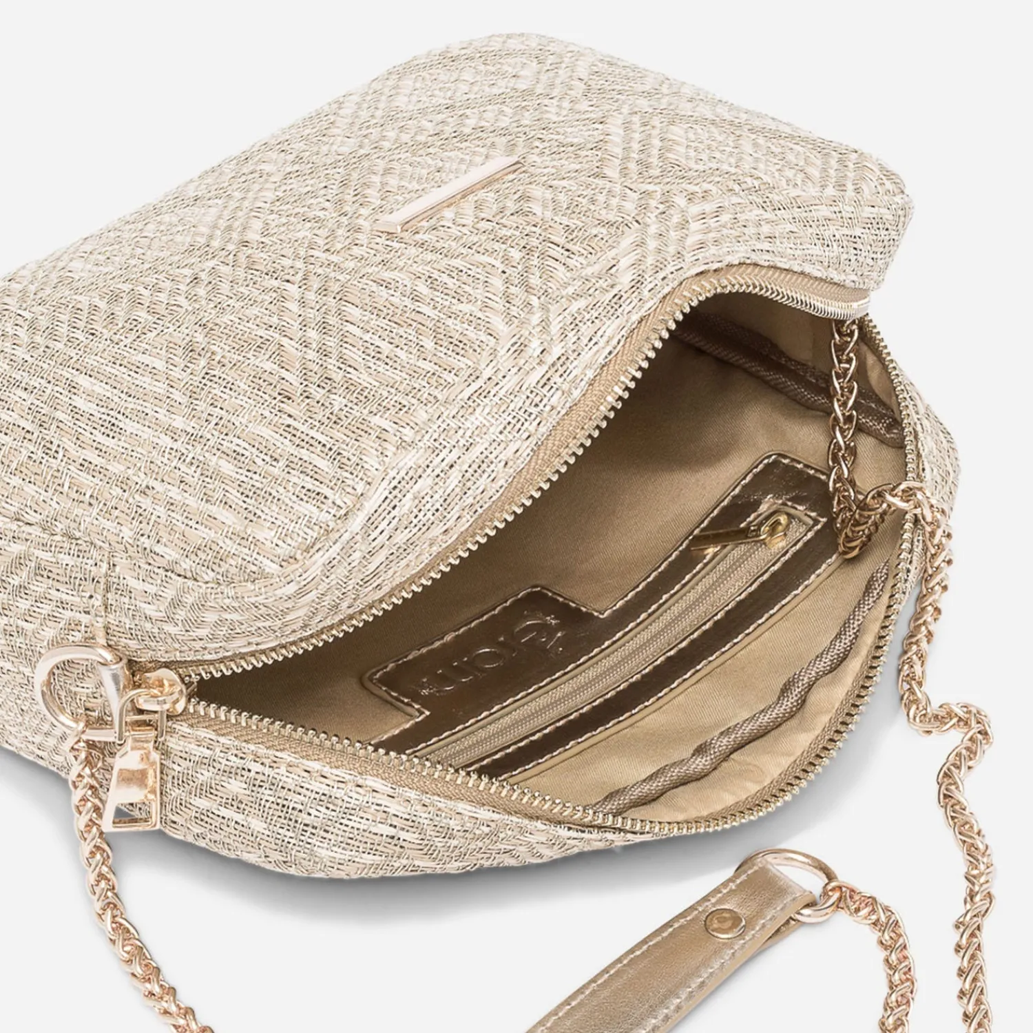 Eram Sacs À Main|Sacs Bandoulières^Sac bandoulière paille beige brodé OR