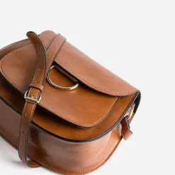 Eram Sacs À Main^Sac besace COGNAC