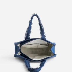 Eram Sacs Cabas^Sac cabas esprit denim BLEU
