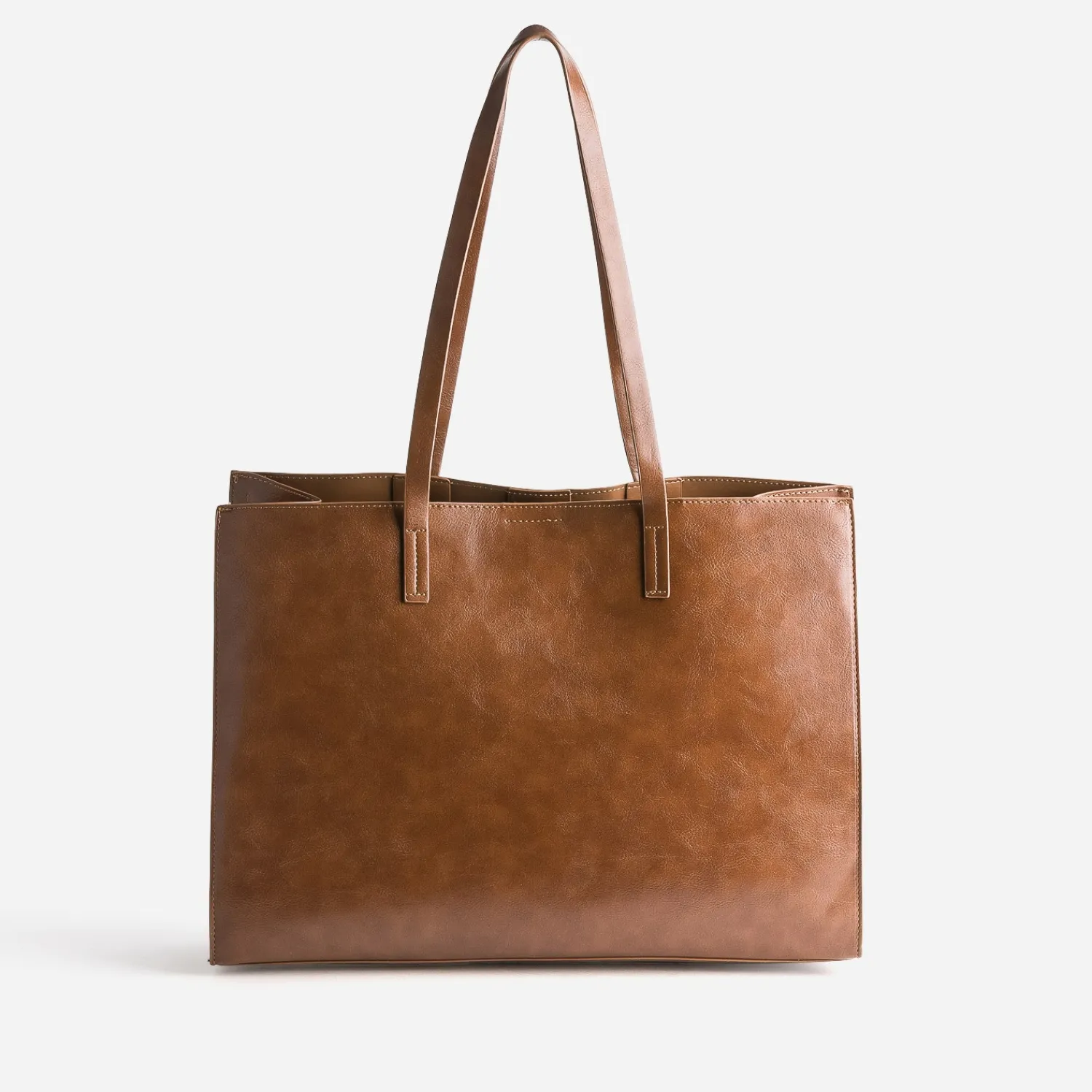 Eram Sacs Cabas^Sac cabas détails bijou COGNAC