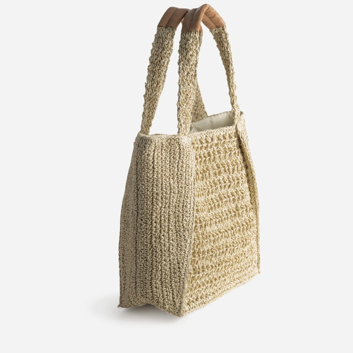 Texto Sacs À Main^Sac cabas paille tressée BEIGE