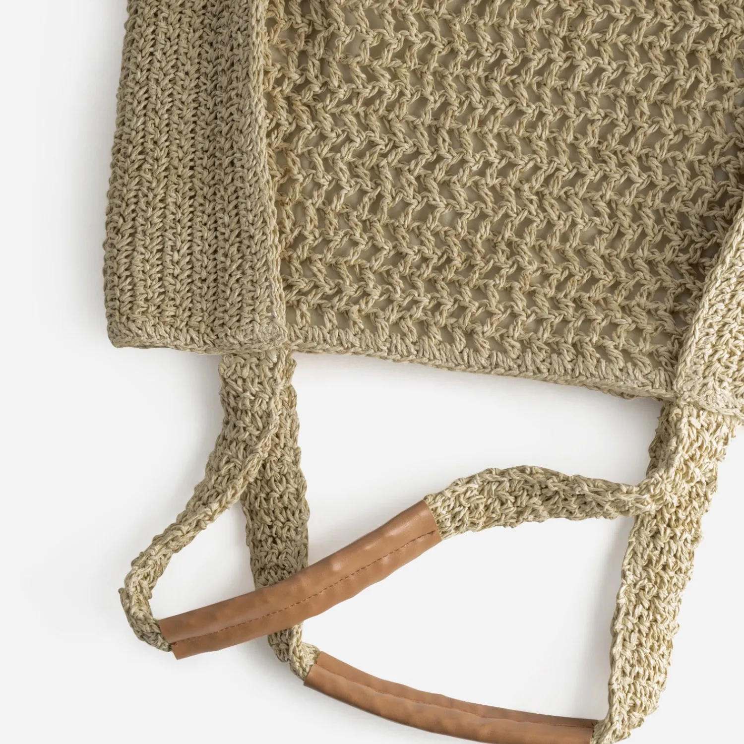 Texto Sacs À Main^Sac cabas paille tressée BEIGE