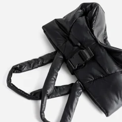 Texto Sacs Cabas^Sac cabas nylon matelassé NOIR