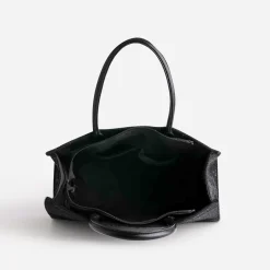 Texto Sacs Cabas^Sac cabas pailleté façon tweed NOIR