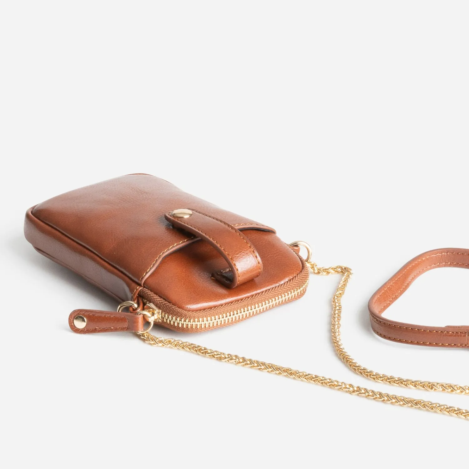 Eram Pochettes|Petite Maroquinerie^Sac pour téléphone portable COGNAC