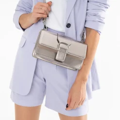 Eram Sacs À Main^Sac gris métallisé ARGENT