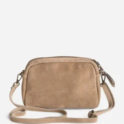 Texto Capsule Maroquinerie Cuir|Sacs À Main^Sac pochette cuir velours BEIGE