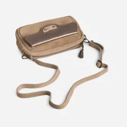 Texto Capsule Maroquinerie Cuir|Sacs À Main^Sac pochette cuir velours BEIGE