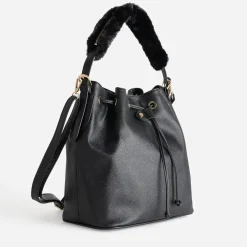 Eram Sacs Cabas^Sac seau deux anses amovibles NOIR