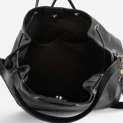 Eram Sacs Cabas^Sac seau deux anses amovibles NOIR