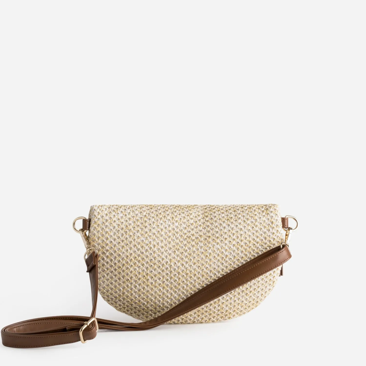 Eram Sacs Bananes & Bandoulières|Sacs À Main^Sac-banane tressé et marron BEIGE