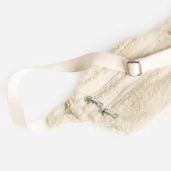 Eram Sacs|Sacs Bananes & Bandoulières^Sac-banane enfant écru en bouclette BEIGE
