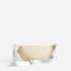 Eram Sacs Bananes & Bandoulières|Sacs À Main^Sac-banane toile motif rayures JAUNE