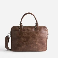 Eram Sacs|Sacs & Besaces^Sacoche effet patiné MARRON
