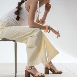 Eram Sandales^Sandale cuir BEIGE