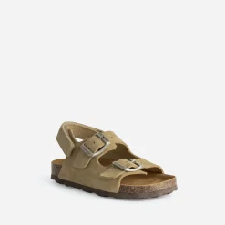 Buggy Sandales^Sandale cuir velours BEIGE