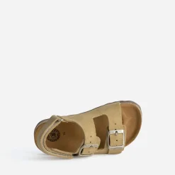 Buggy Sandales^Sandale cuir velours BEIGE