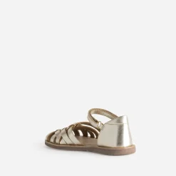 Buggy Sandales^Sandale dé cuir brides tressées OR
