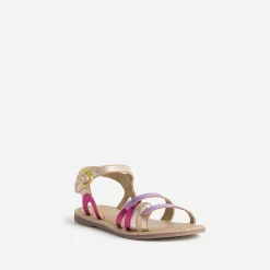 Buggy Sandales^Sandale en cuir métallisé ROSE