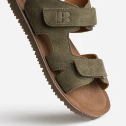 Buggy Sandales^Sandale cuir velours KAKI