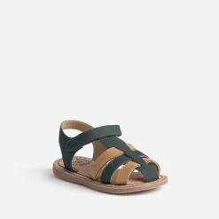Buggy Sandales^Sandale et marron en cuir MARINE