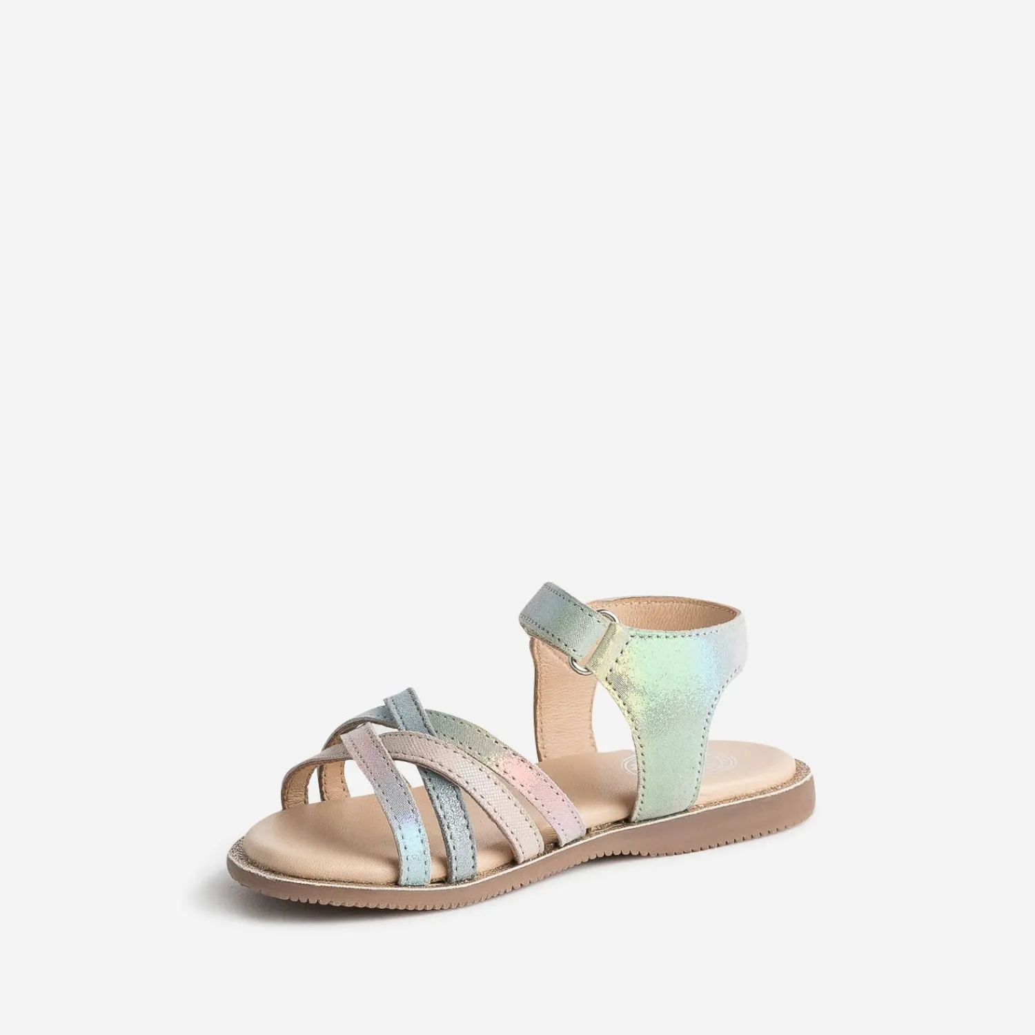 Buggy Sandales^Sandale cuir irisé MULTICOLORE