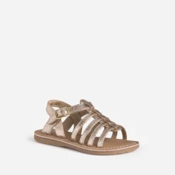 Buggy Sandales^Sandale rose cuivré en cuir OR