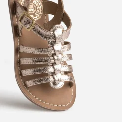 Buggy Sandales^Sandale rose cuivré en cuir OR