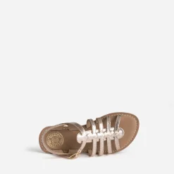 Buggy Sandales^Sandale rose cuivré en cuir OR