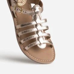 Buggy Sandales^Sandale rose cuivré en cuir OR