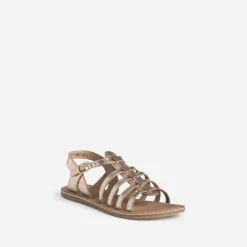 Buggy Sandales^Sandale rose cuivré en cuir OR
