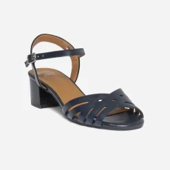 Eram Flex Sandales^Sandale bleu en cuir MARINE