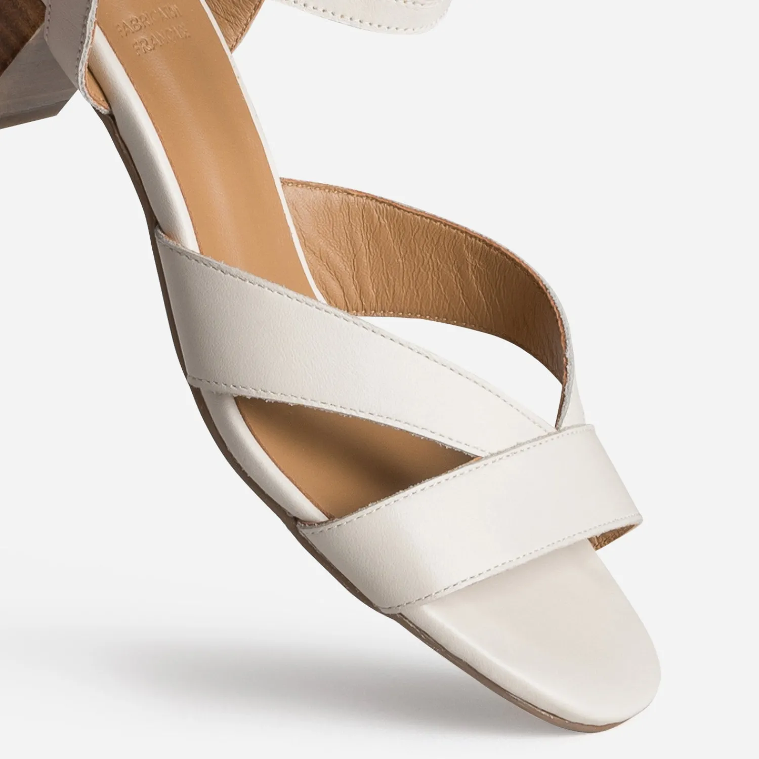 Eram Flex Sandales^Sandale écrue cuir ECRU