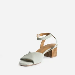 Eram Flex Sandales^Sandale e cuir velours VERT