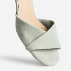 Eram Flex Sandales^Sandale e cuir velours VERT