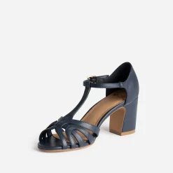 Eram Escarpins^Sandale à talon MARINE