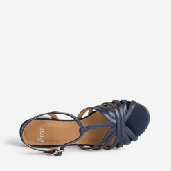 Eram Sandales^Sandale bride en T MARINE