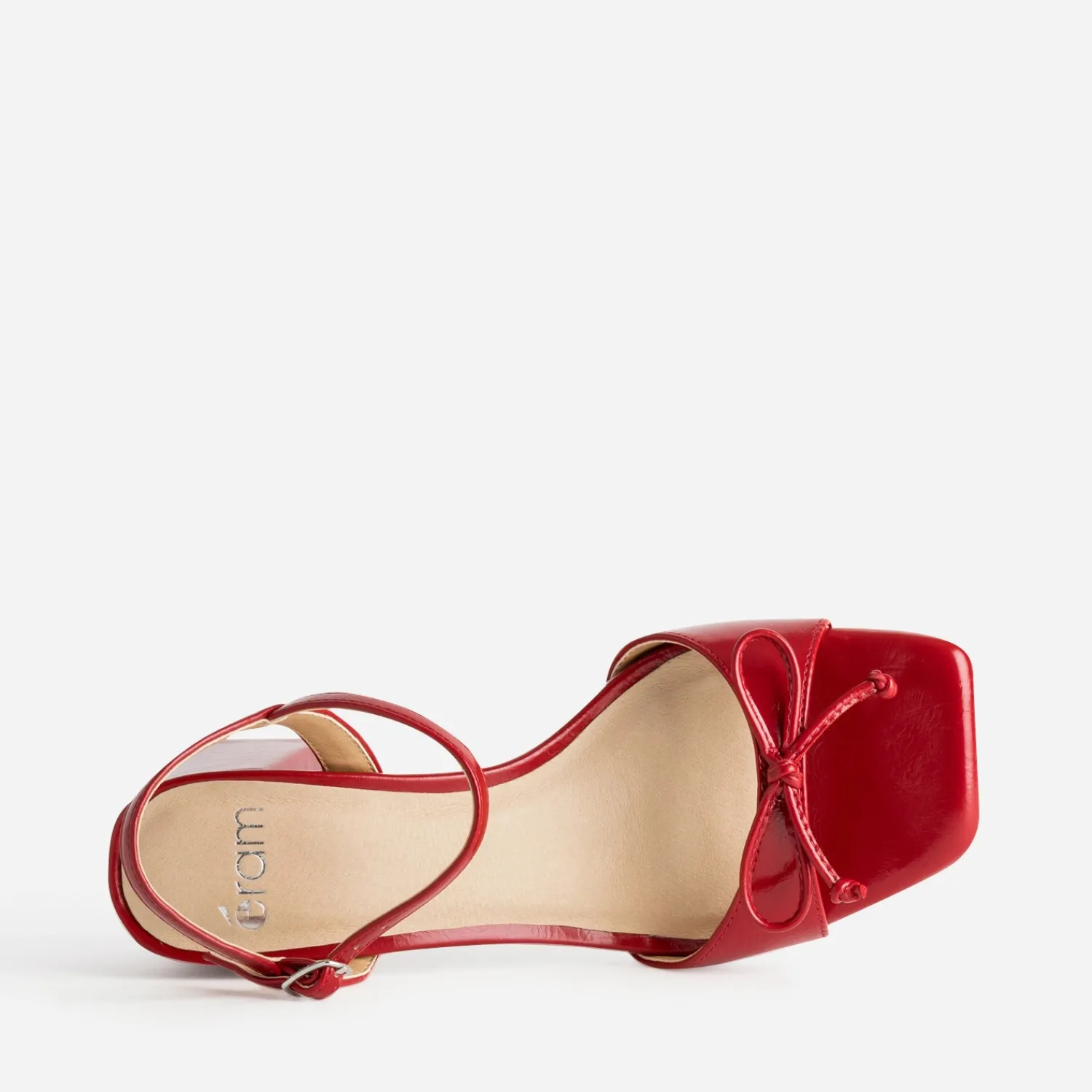 Eram Sandales^Sandale décor nœud ROUGE