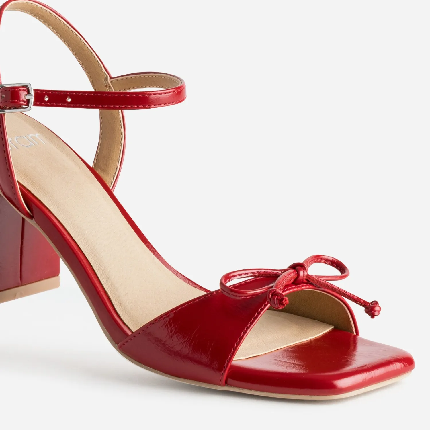 Eram Sandales^Sandale décor nœud ROUGE