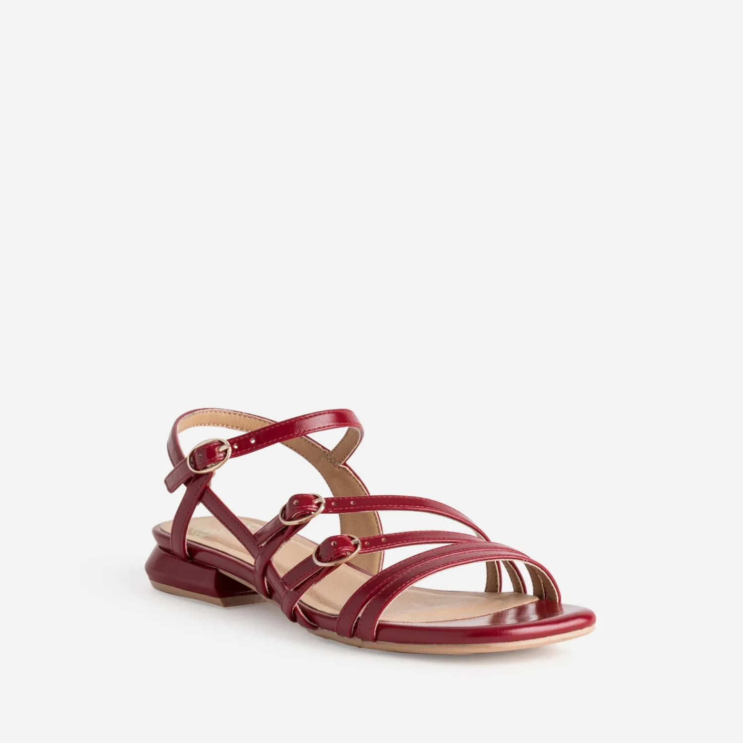 Eram Sandales^Sandale vernie ROUGE