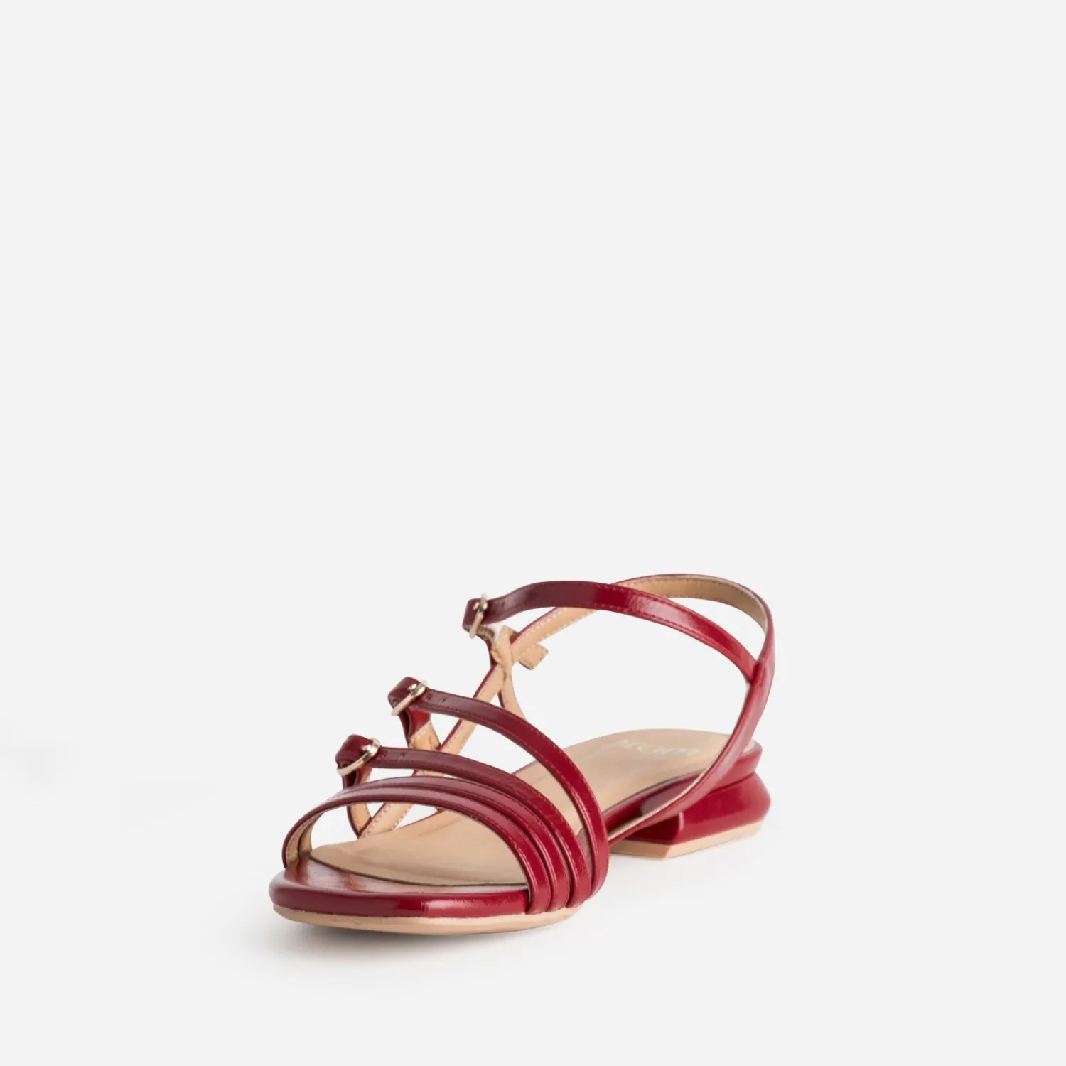 Eram Sandales^Sandale vernie ROUGE