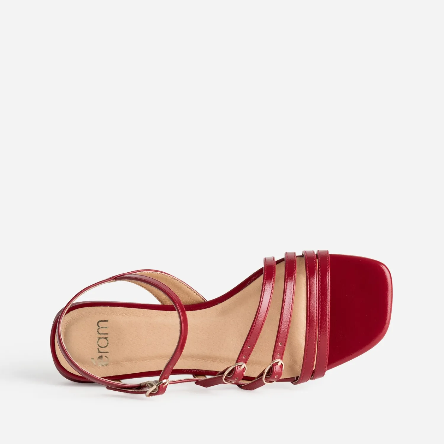 Eram Sandales^Sandale vernie ROUGE