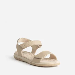 Tbs Sandales^Sandale cuir à scratchs BEIGE