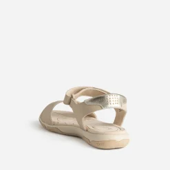 Tbs Sandales^Sandale cuir à scratchs BEIGE