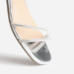 Eram Sandales^Sandale TEXTO à strass ARGENT