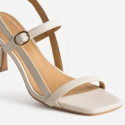 Texto Sandales^Sandale bout carré BEIGE