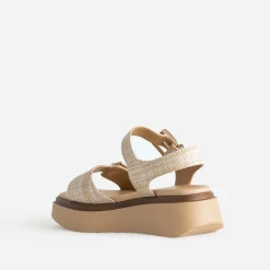 Texto Sandales^Sandale effet raphia BEIGE