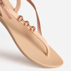 IPANEMA Sandales^Sandale-tong rosé détail bijou BEIGE