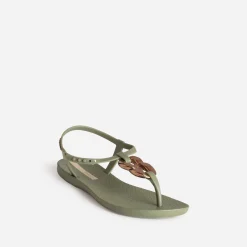 IPANEMA Sandales^Sandale-tong détail bijou KAKI