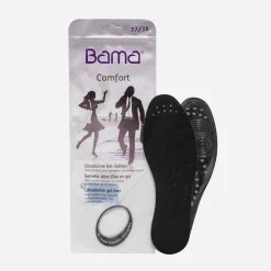 Bama Semelles|Semelles^Semelle femme en gel ultra-fine NOIR